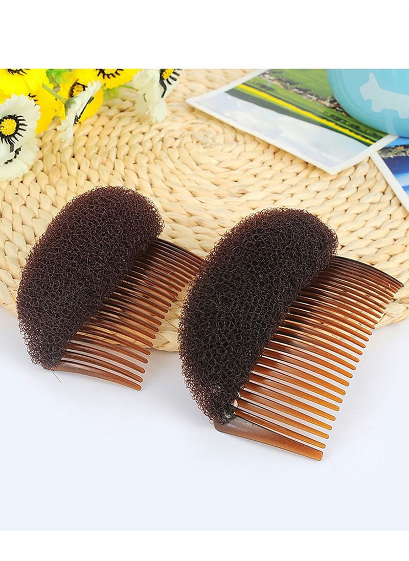 Charming Bump it up Insert Hair, 2Pcs 8.5cm Hair Decoration Comb Sponge Foam Volume Base Styling Accessories Back Do Beehive Styler Tool for Increasing, Brown - pzsku/ZE20A4F73C10DAC38EB53Z/45/_/1660738059/9a3df315-2976-4191-9d82-32101fedd8d2