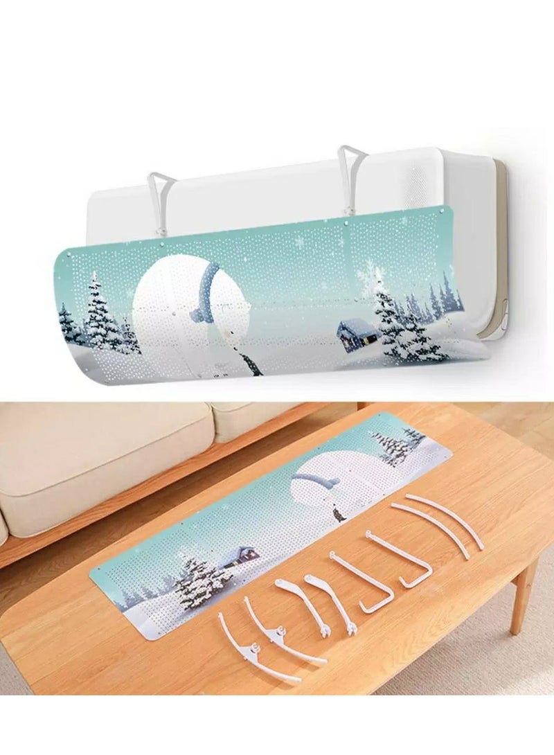 عاكس هواء مرن للمكيف – حماية من الهواء المباشر وتصميم أنيق  - Image 5