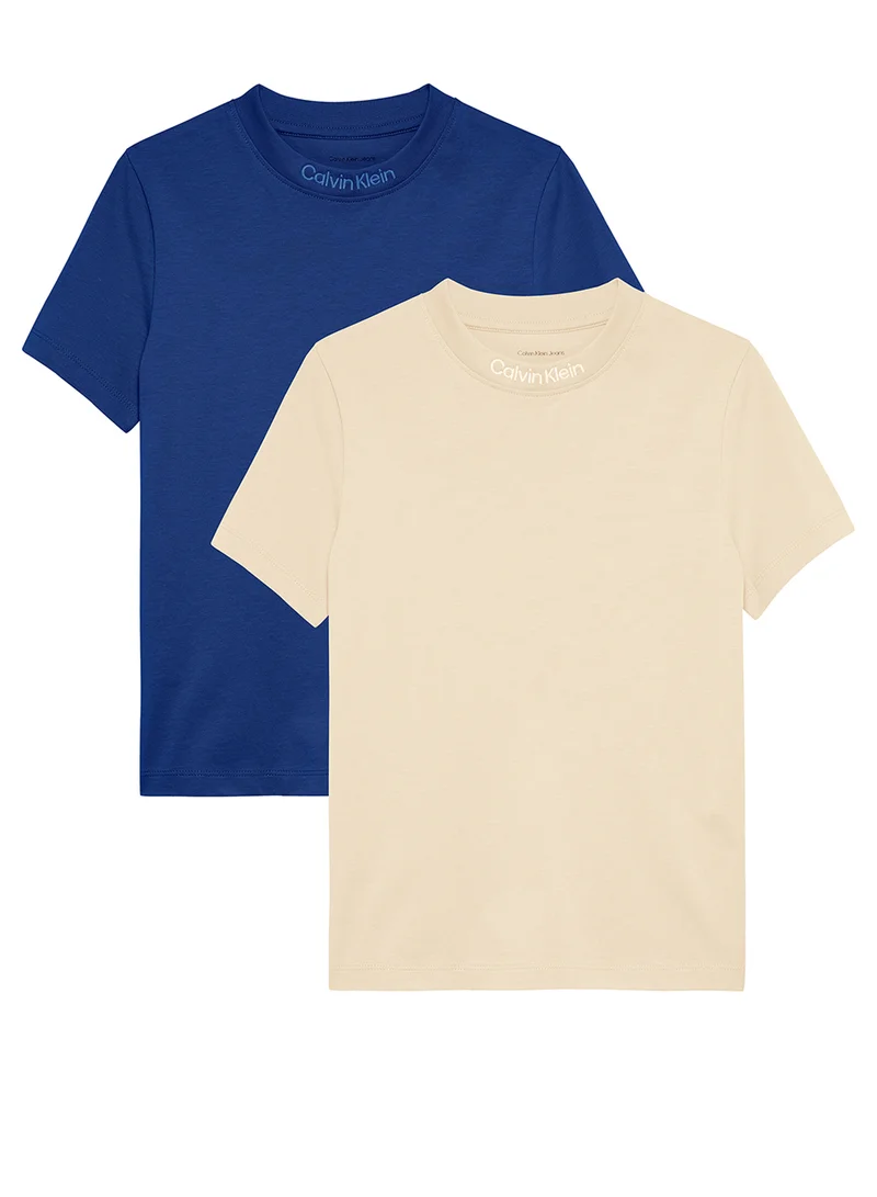 كالفن كلاين جينز Youth 2 Pack Of Logo T-Shirt