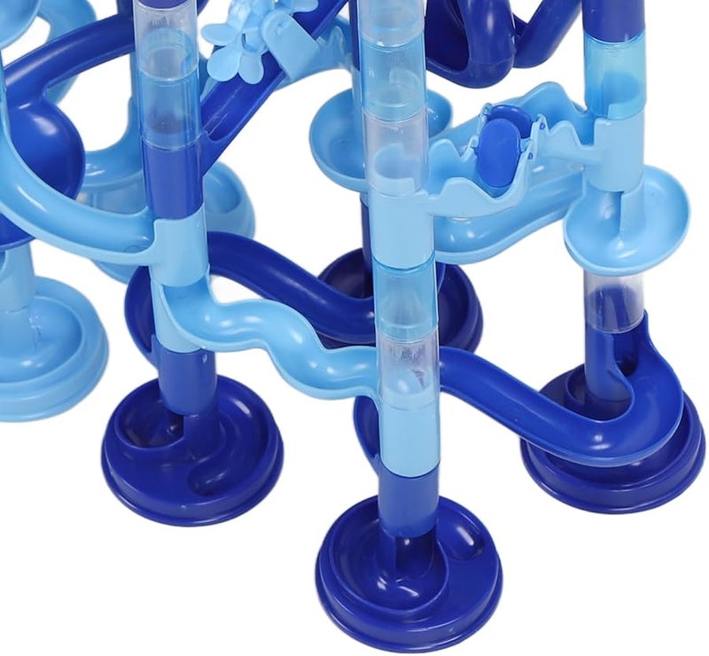 Blue Marble Run Building Blocks Set Educational Water Play Toy 30 Balls - Image 3