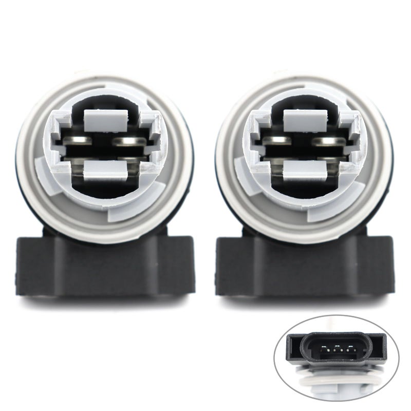 PGTOPONE Turn Signal and Front Parking Lamp Socket Set Kit for Jeep 19972006 Wrangler TJ Unlimited 19992001 Cherokee XJ 9706
