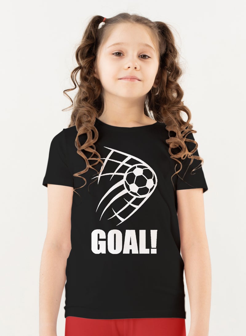 Fashion World Cotton T-shirt Printed with High-quality FOOTBALL - Image 1
