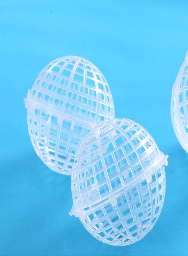 UtySty 10 Pack Aquarium Filter Media Holder Container Cage Floating Ball Box for Ceramic Bio Balls Biological Material Remover Fish Tank Sphere Bio Media Rings Activated Carbon Pellets Blocks - Image 3