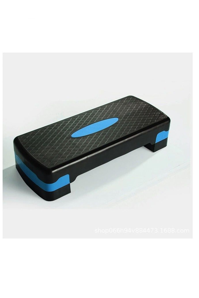 Generic Fitness Step Board, Adjustable Aerobic Exercise Step Board for Home Use, Rhythmic Yoga Personal Training Step Board, Fitness Equipment, Stackable Fitness Step Board, Yoga Step Board, Balance Step Board, Home Fitness Equipment, Yoga Accessories ,Black Blue  - Image 1