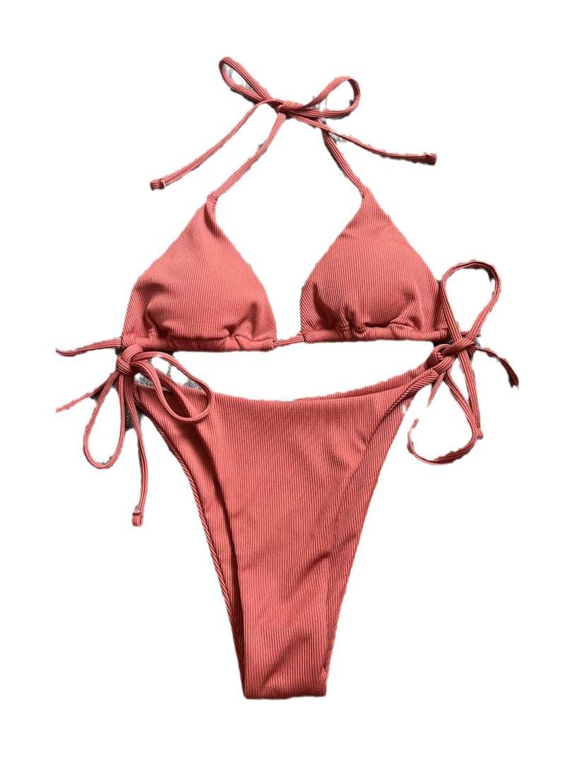 New Comfortable Swimwear Tie Bikini Swim Set  - Image 1