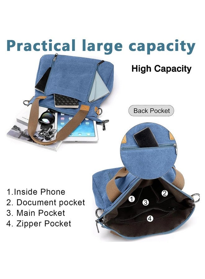  بالي حقيبة يد PALAY® للنساء حقيبة قماشية كبيرة الحجم وحقائب كتف للنساء بحزام كتف قابل للفصل وحقائب يد للنساء - Image 4