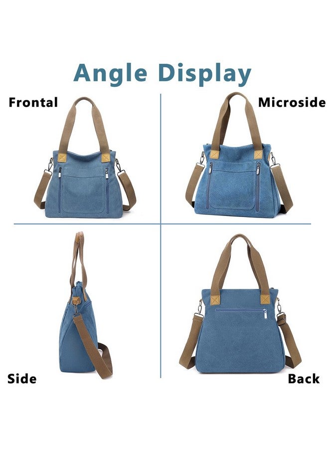  بالي حقيبة يد PALAY® للنساء حقيبة قماشية كبيرة الحجم وحقائب كتف للنساء بحزام كتف قابل للفصل وحقائب يد للنساء - Image 5