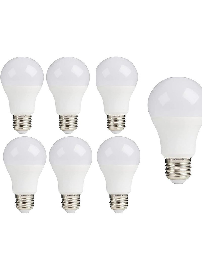 LED bulb 9 watts - E27 screw cap - provides all lighting uses inside the house - (white lighting) (7), 9.0 watts  - Image 1