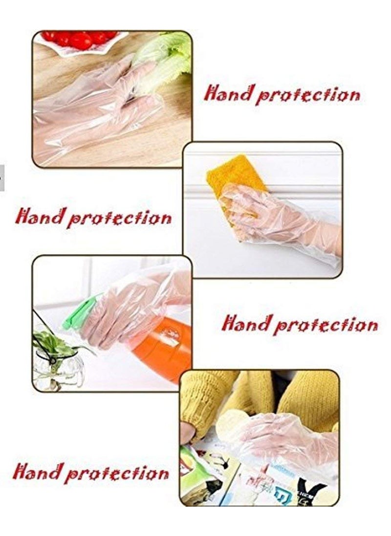 NUVO MEDSURG NUVO MEDSURG Disposable Transparent Color Gloves Free Size - 100 Pcs  - Image 3