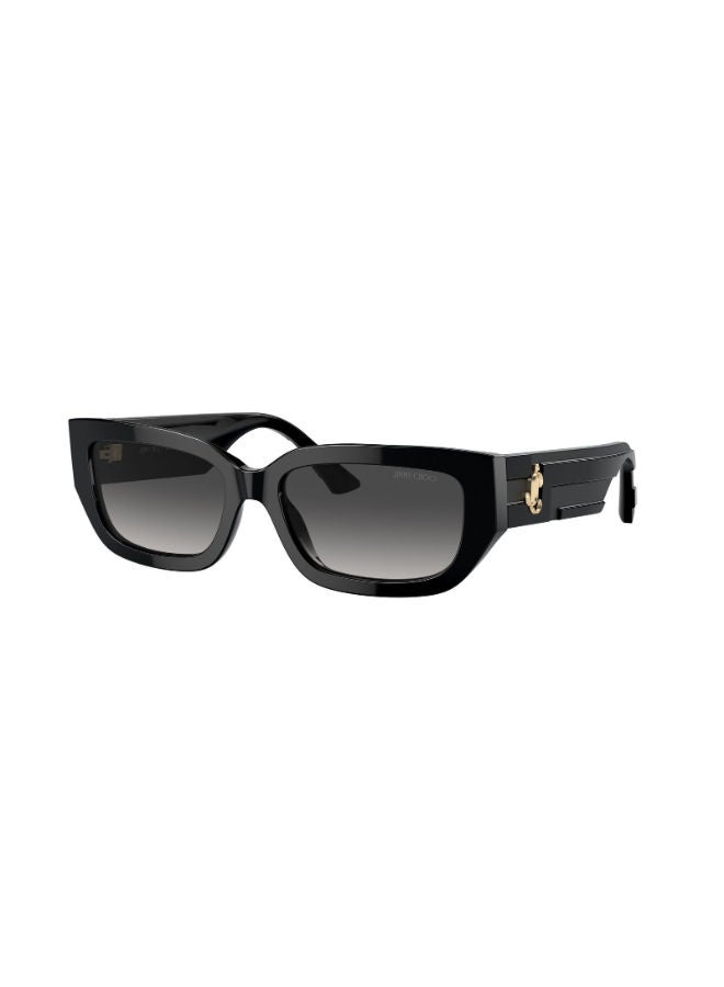 جيمي تشو نظارات شمسية مستطيلة بإطار كامل JC5017 55 50008G - Image 3