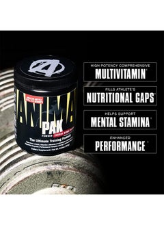 ANIMAL Pak Convenient Allinone Vitamin  Supplement Powder Zinc Vitamins C B D Amino Acids And More Sports Nutrition Performance Multivitamin For Women  Men 44 Scoops Orange Crushed  - Image 3