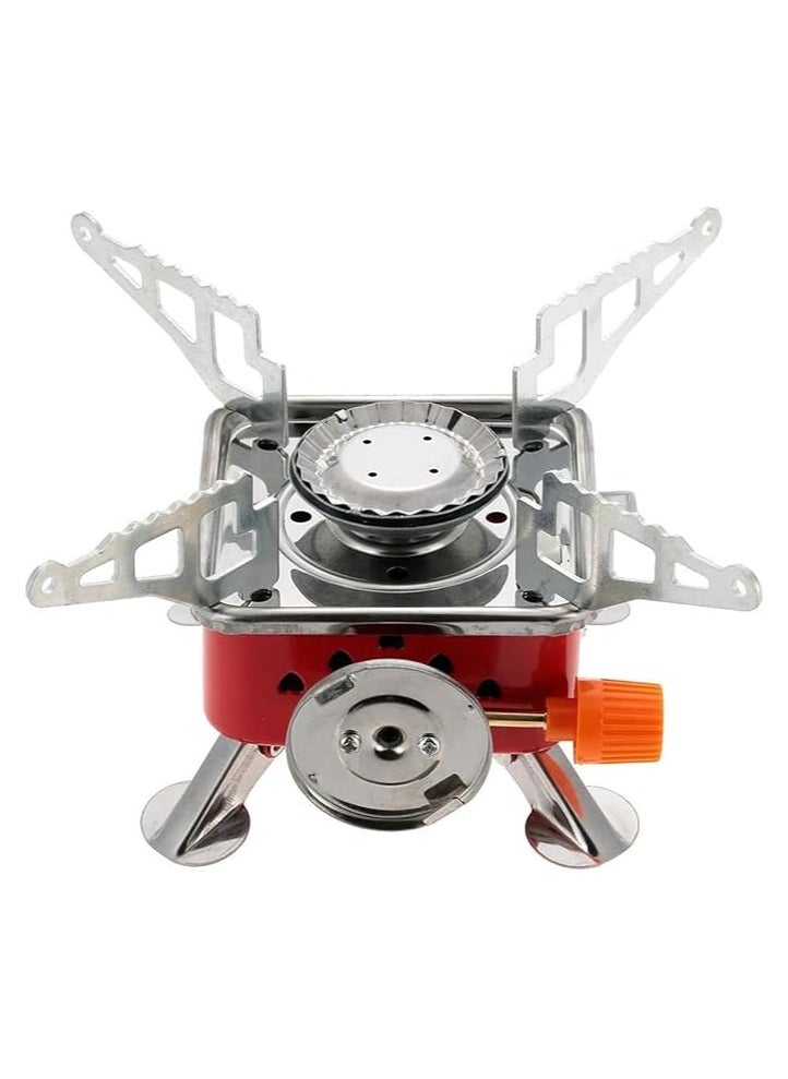 Generic Sulfar Portable Camping Gas Stove - Lightweight Backpack Butane Burner - 2800W High Power with Convenient Piezo Ignition, Foldable - for Hiking Outdoor  - Image 1