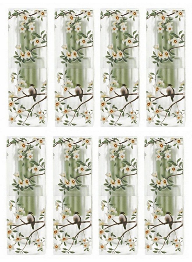 CTKcom 3.5Ml Lip Balm Tubes Lipstick Tubes Spring Themed Empty Plastic Lip Tube 3D Pritned Flower Bird Refillable Container For Diy Homemade Lipstick Lip Balm Cosmetic Makeup8 Pack - Image 1