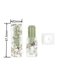 CTKcom 3.5Ml Lip Balm Tubes Lipstick Tubes Spring Themed Empty Plastic Lip Tube 3D Pritned Flower Bird Refillable Container For Diy Homemade Lipstick Lip Balm Cosmetic Makeup8 Pack  - Image 4