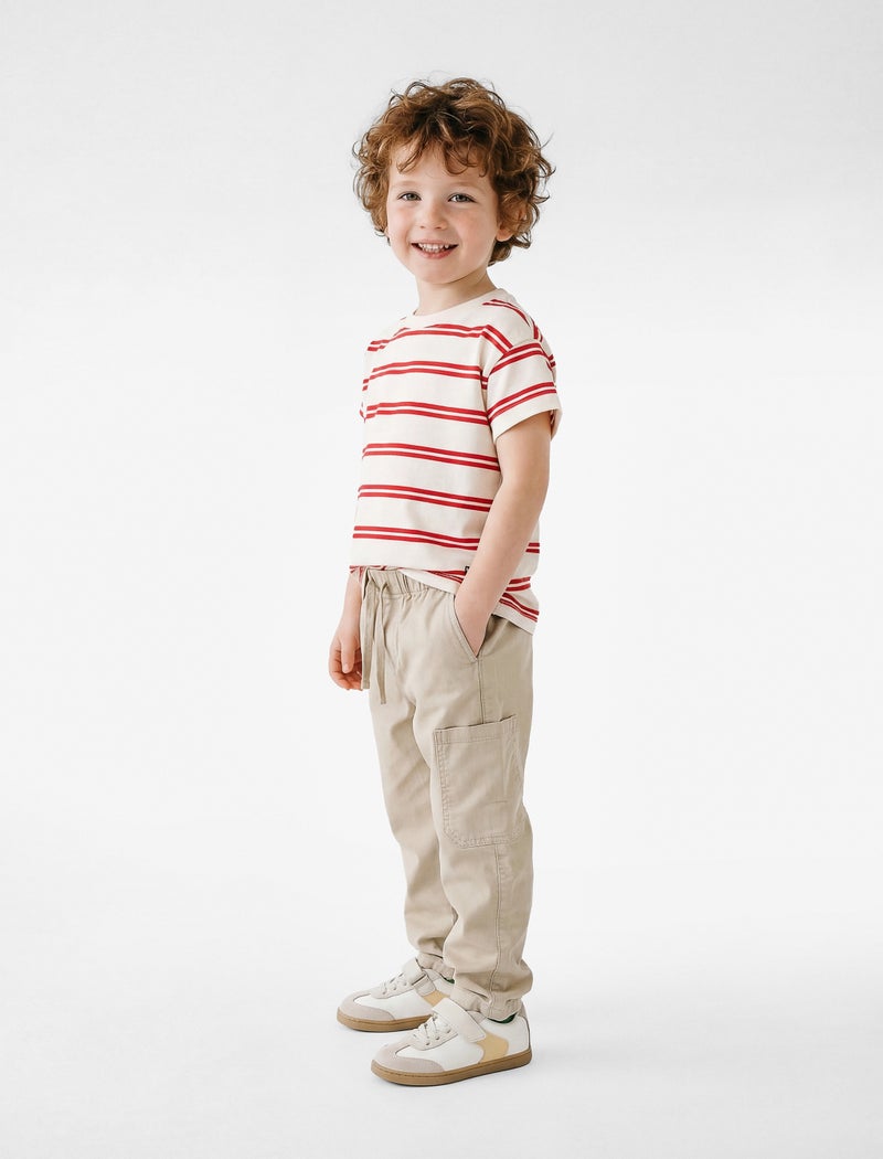 Cotton Basic Trousers