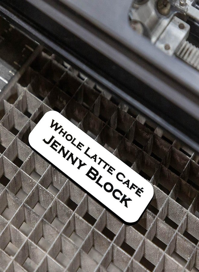 All Quality Name Tag/Badge Blanks - 10 Pack - White 1" X 3", Round Corners, Pin - Image 2