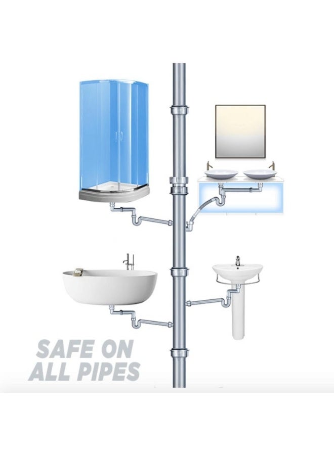 إنستانت باور منظف ومزيل انسداد المواسير القوي 500 جم – إنزيمات حيوية وعوامل نشطة، لإزالة انسداد الأحواض والمراحيض والمواسير بسرعة – قاتل للبكتيريا ومزيل للروائح - Image 5