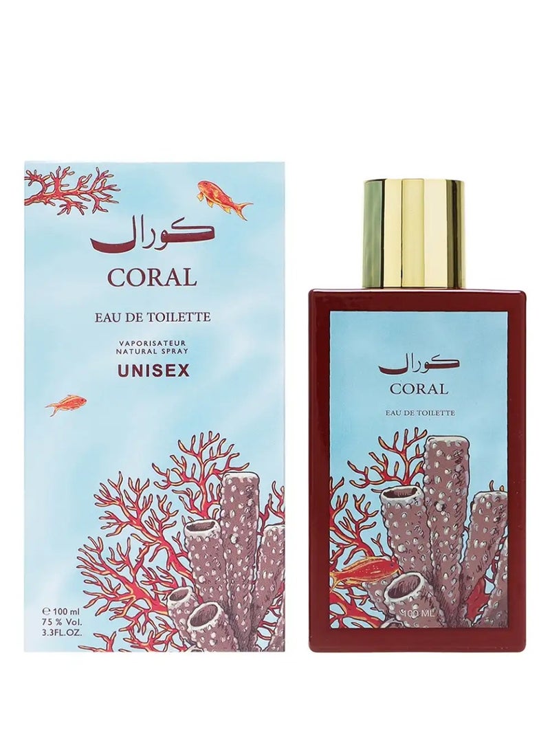 Jad Coral EDT 100ml - Image 2