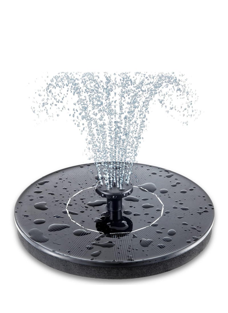 Mademax Mademax solar bird bath fountain pump upgrade solar fountain with 6 nozzle free standing floating solar powered water fountain pump for bird bath garden pond pool outdoor  - Image 1