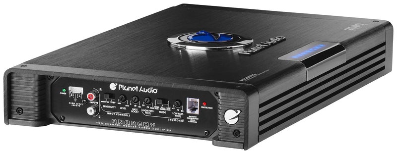 Planet Audio AC2000.2 2 Channel Car Amplifier - 2000 High Output, High/Low Level Inputs, High/Low Pass Crossover, Hook Up to Subwoofer for Bass - Image 5
