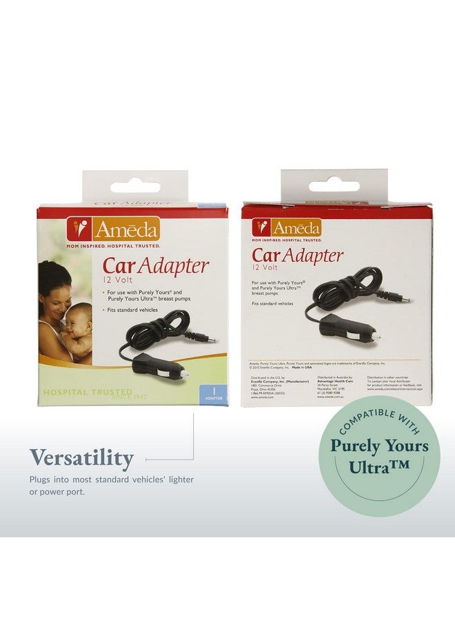 Ameda Purely Yours Breast Pump Car Adapter - Image 2