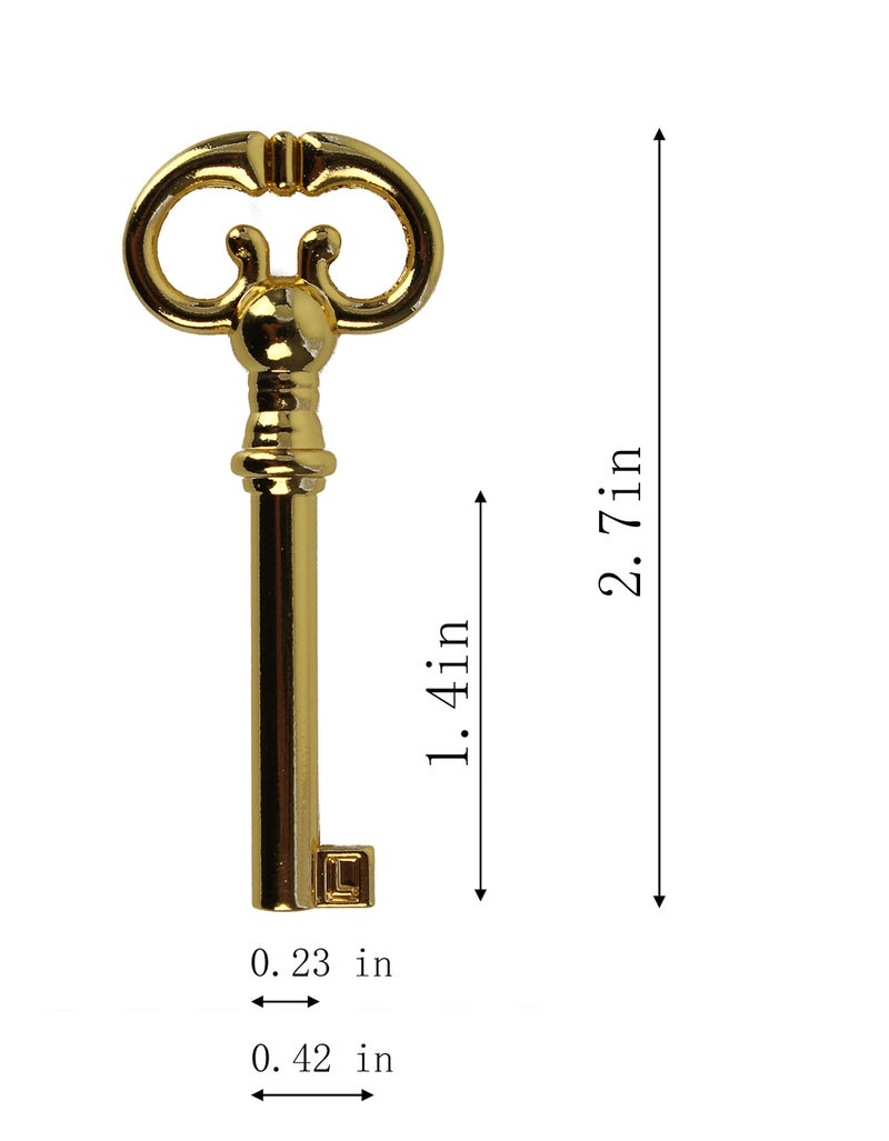 JIOTAR Grandfather Clock Door Key Works with Most Clocks Made Before 2004，for Ridgeway, Sligh, Emporer, Pearl, Seth Thomas, Trend - Image 2