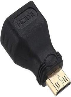Generic موصل محول ميني HDMI من النوع C ذكر إلى HDMI من النوع A أنثى 