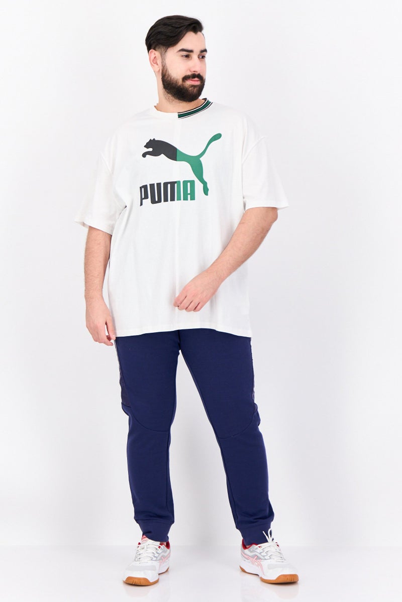 PUMA Men Relaxed Fit Short Sleeve Outdoor T-shirt, White  - Image 4