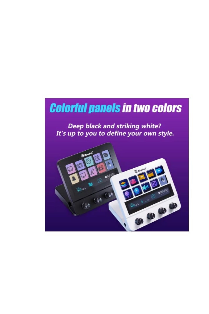 Elgato Stream Deck +, Audio Mixer, Live Production and Studio Controller for Content Creators, Streaming, Distribution, Gaming, Customizable Touch Strip and Dial and LCD Keys  - Image 3