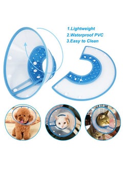 Dog Cones For Small Dogs, Adjustable 5.78In Pet Cone, Lightweight Recovery Elizabethan Collar For Cats, Puppies And Mini Dogs (Blue) - pzsku/ZE20C1AC7DB0FE67260CDZ/45/_/1726222124/452d2e90-9c87-4cfe-a1e5-63703ddc30c2