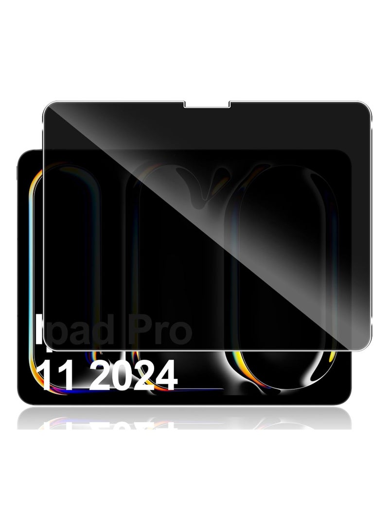 general Privacy Screen Protector Compatible with iPad Pro 11 Inch M4 2024 Anti-Spy Tempered Glass 9H Hardness Anti-Scratch - Image 1