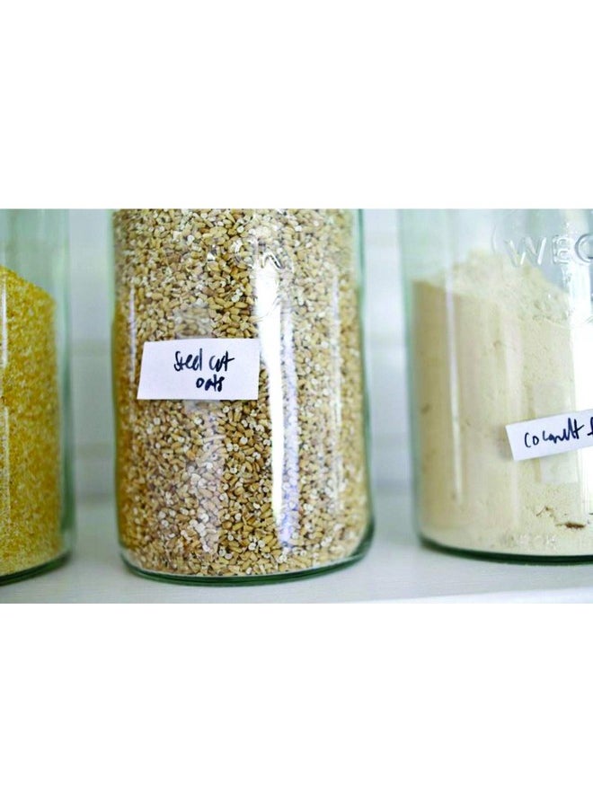 ويك برطمانات زجاجية Weck Jar 974 سعة 1.5 لتر مع سعة تخزين كبيرة، برطمانات حفظ بأغطية محكمة الإغلاق مناسبة للتخليل - برطمان واحد بغطاء زجاجي وغطاء خشبي 54 أونصة سائلة  - Image 5