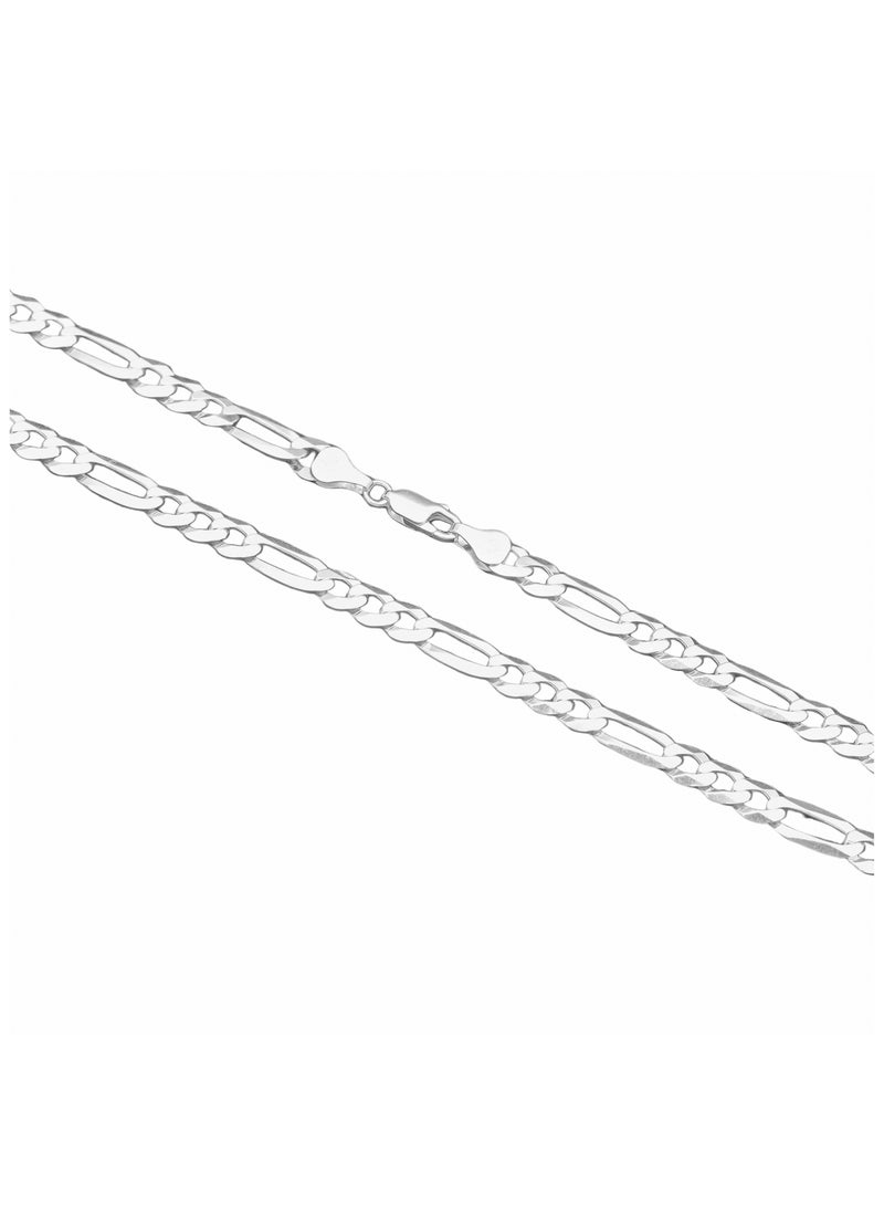 Vibez Jewelz 92.5 SILVER CHAIN FIGARO - 4MM - Image 3