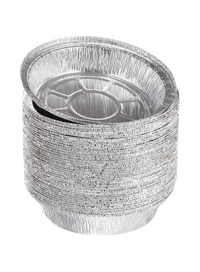 Maryya Meiliya Air Fryer Aluminum Foil Bowls 18.5Cm*40 Pieces, Oven-Specific Aluminum Foil Trays, Food-Grade Baking Tools - Image 2