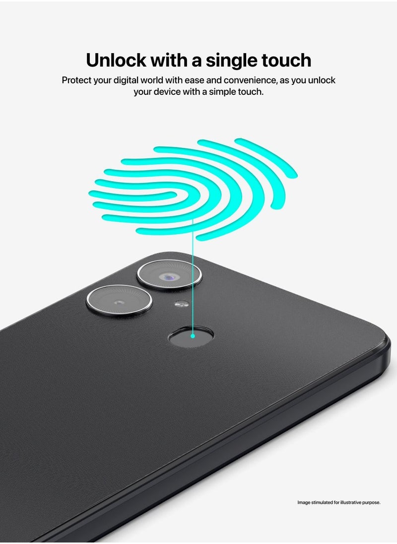 INOI - A63, 4G LTE, Octacore 3GB RAM + 64GB, 6.5” IPS HD+ Display, Dual Camera, Finger Print Sensor, Black, Middle East Version - Image 1