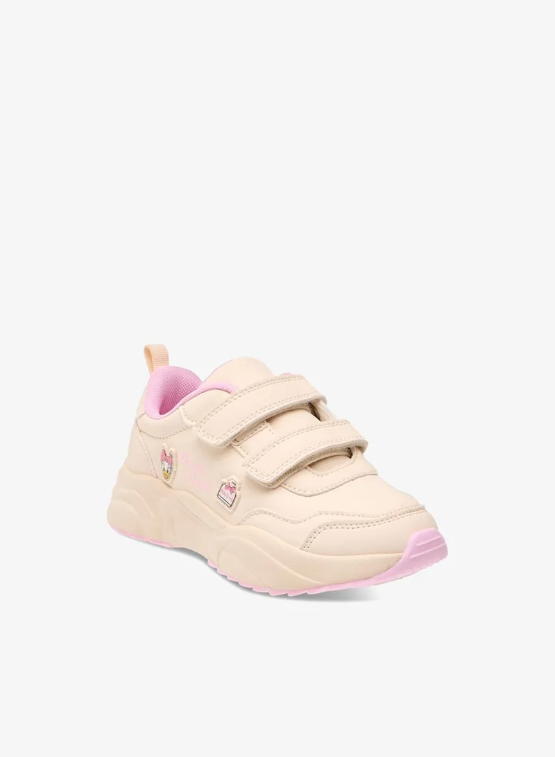 Disney Girls Sneaker With Double Velcro