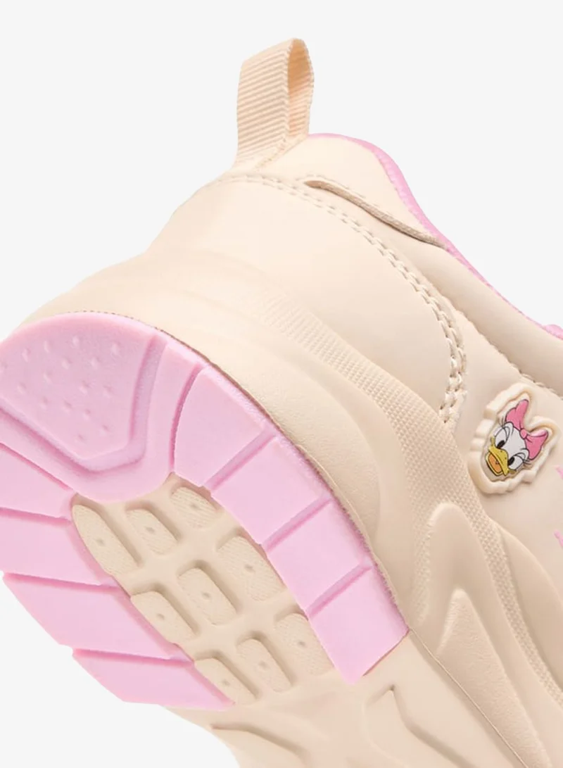 Disney BEIGE Girls Sneaker With Double Velcro for Women | Best Price UAE