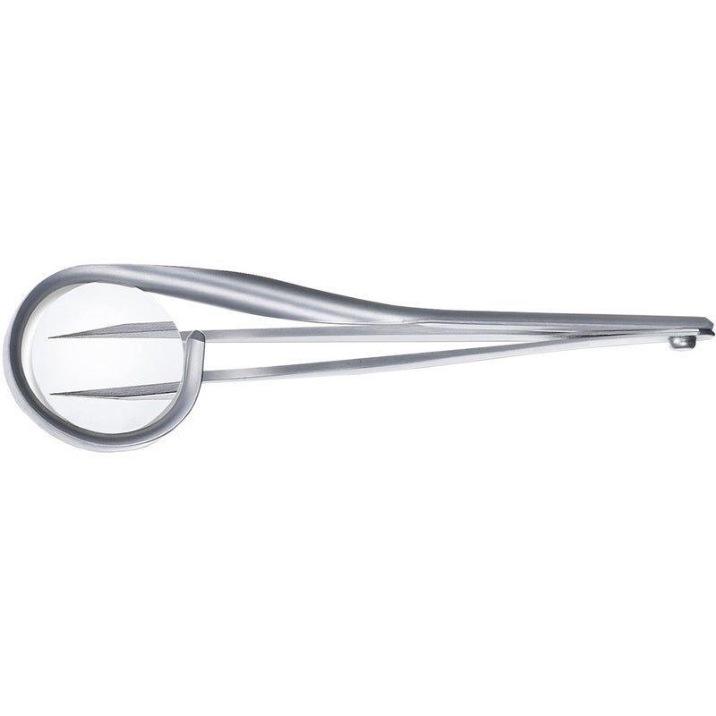Rubis Pointed Tweezers Stainless Steel with Magnifying glass - 1K020 - Image 5