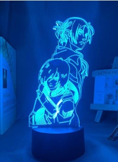althiqahkey Anime Attack on Titan 3D Lamp Annie Leonhart Light  - Image 3