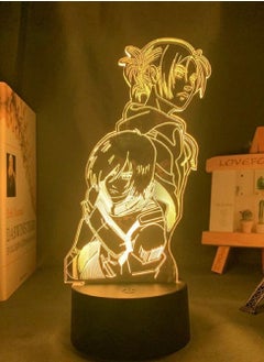 althiqahkey Anime Attack on Titan 3D Lamp Annie Leonhart Light  - Image 4