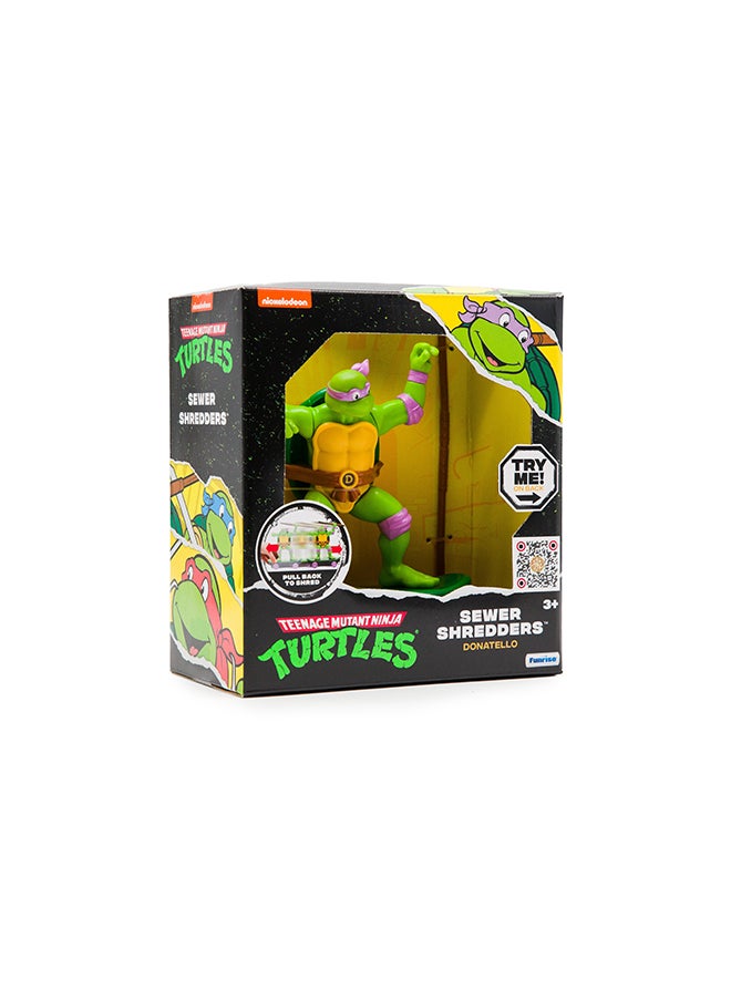 Teenage Mutant Ninja Turtles - Tmnt Rip Cord Sewer Shredders - Michaelangelo - Image 1