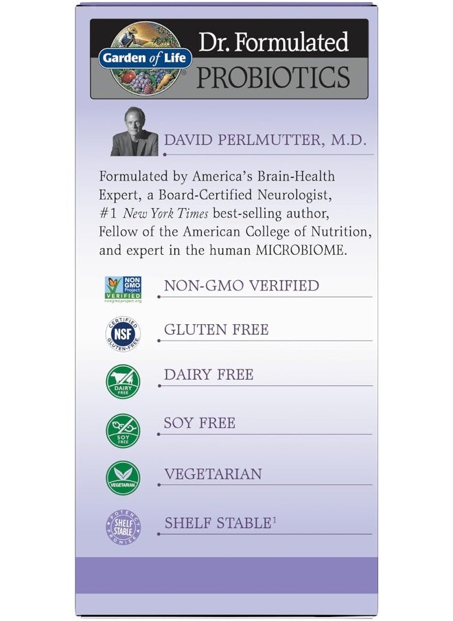 Garden of Life - Dr. Formulated Probiotics Once Daily Prenatal Acidophilus And Bifidobacteria Probiotic Suppor 30 Vegetarian Capsules - Image 1