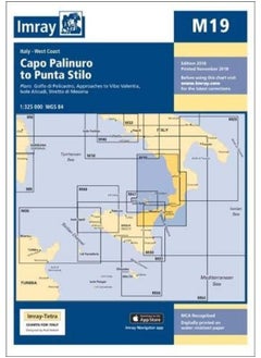 Imray Chart M19: Capo Palinuro to Punta Stilo  - Image 1