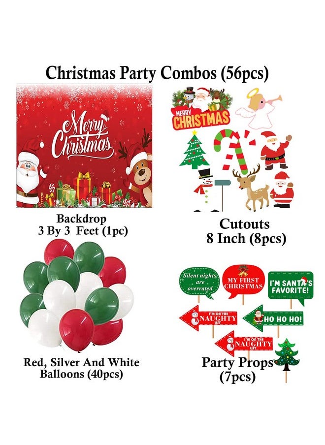 Theme My Party THEME MY PARTY Christmas Party Complete Combo for DECOARTION  - Image 2