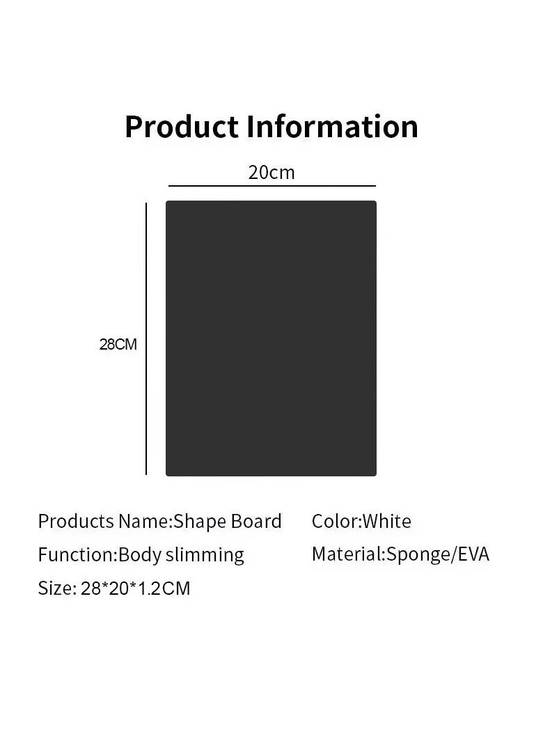 NIBEMINENT 3-Piece Medical Foam After Liposuction and Body Sculpting - Image 3