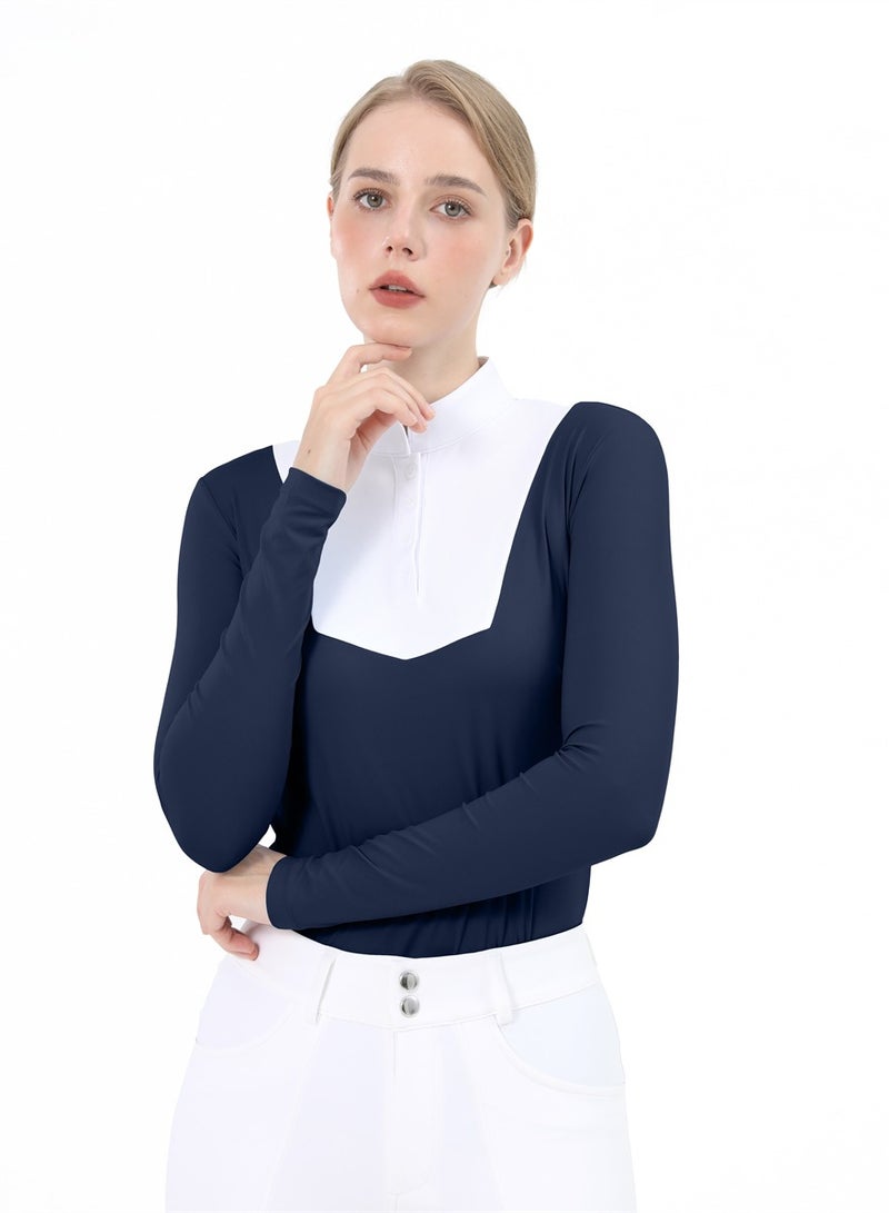 general Equestrian Shirts Longsleeve Riding Top Women - Image 2