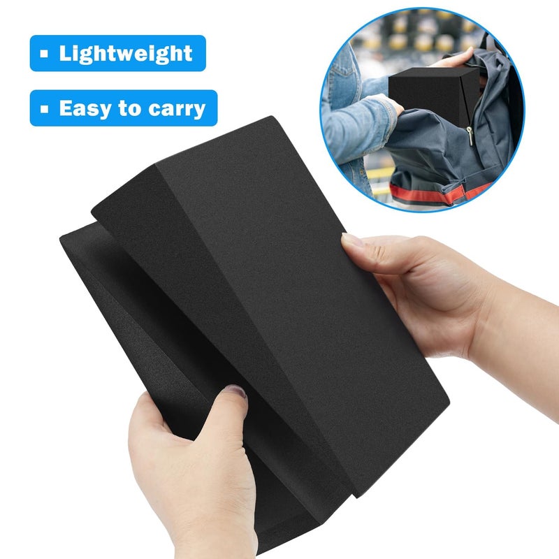 Inlisy 12'' Hard Foam Wedge Slant Board - 2 Pcs Calf Stretcher for Yoga, Squats and Physical Therapy - Image 4