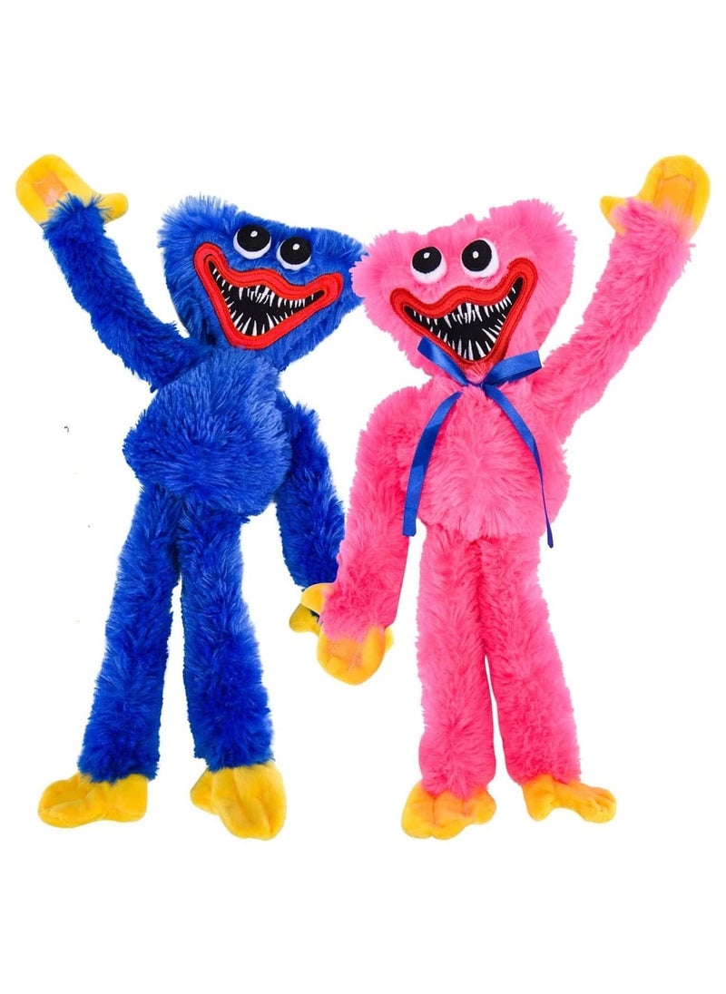 Y&D - 2 Pcs Huggy Wuggys Doll Gifts for Children Blue And Pink - Image 1