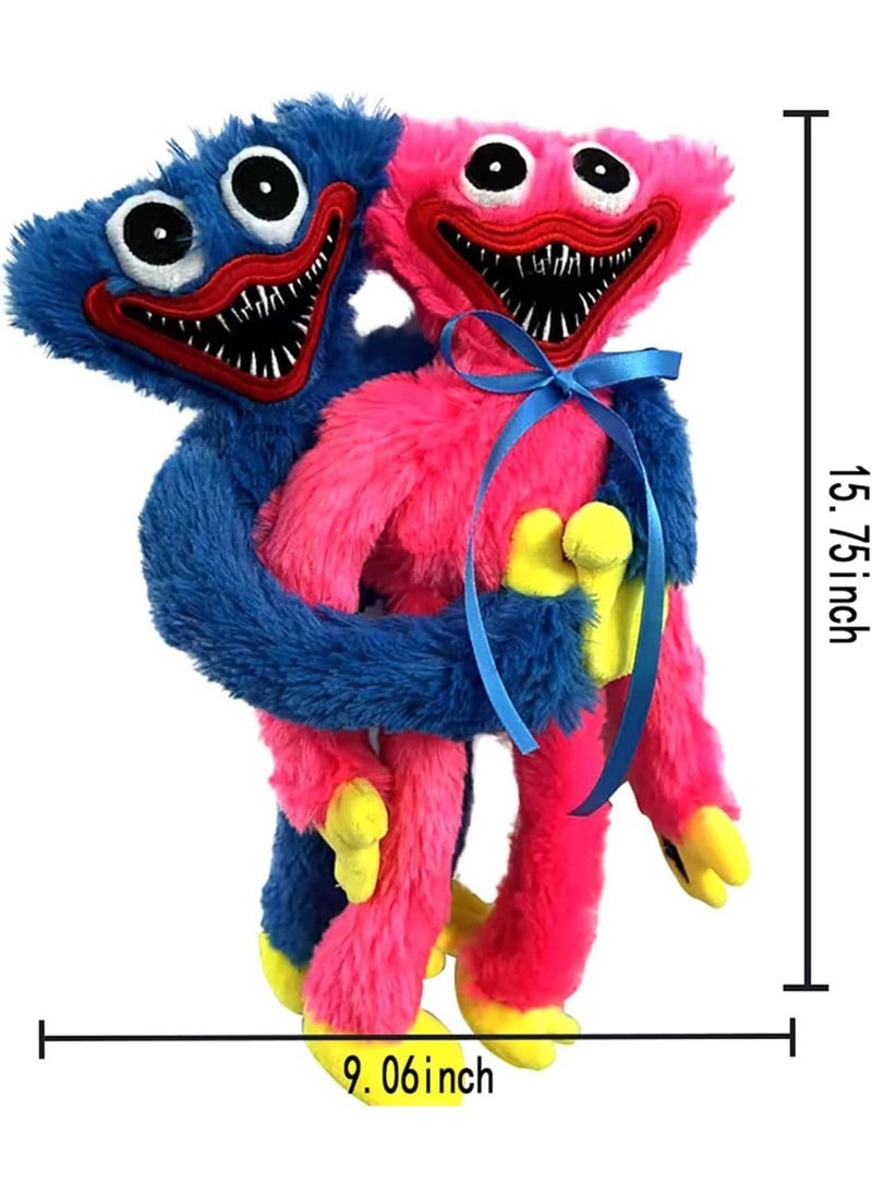 Y&D - 2 Pcs Huggy Wuggys Doll Gifts for Children Blue And Pink - Image 1