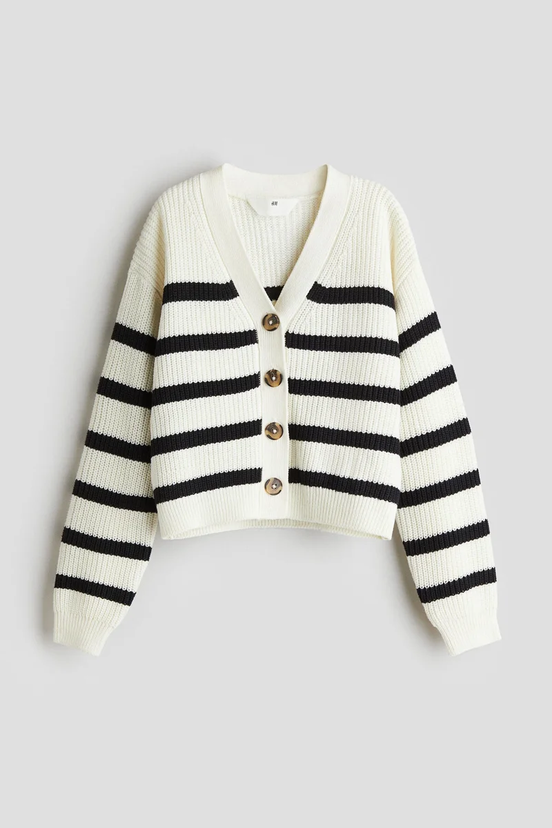 H&M Rib-knit cardigan